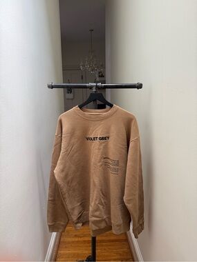 Violet Grey Branded Crewneck Sweatshirt RARE